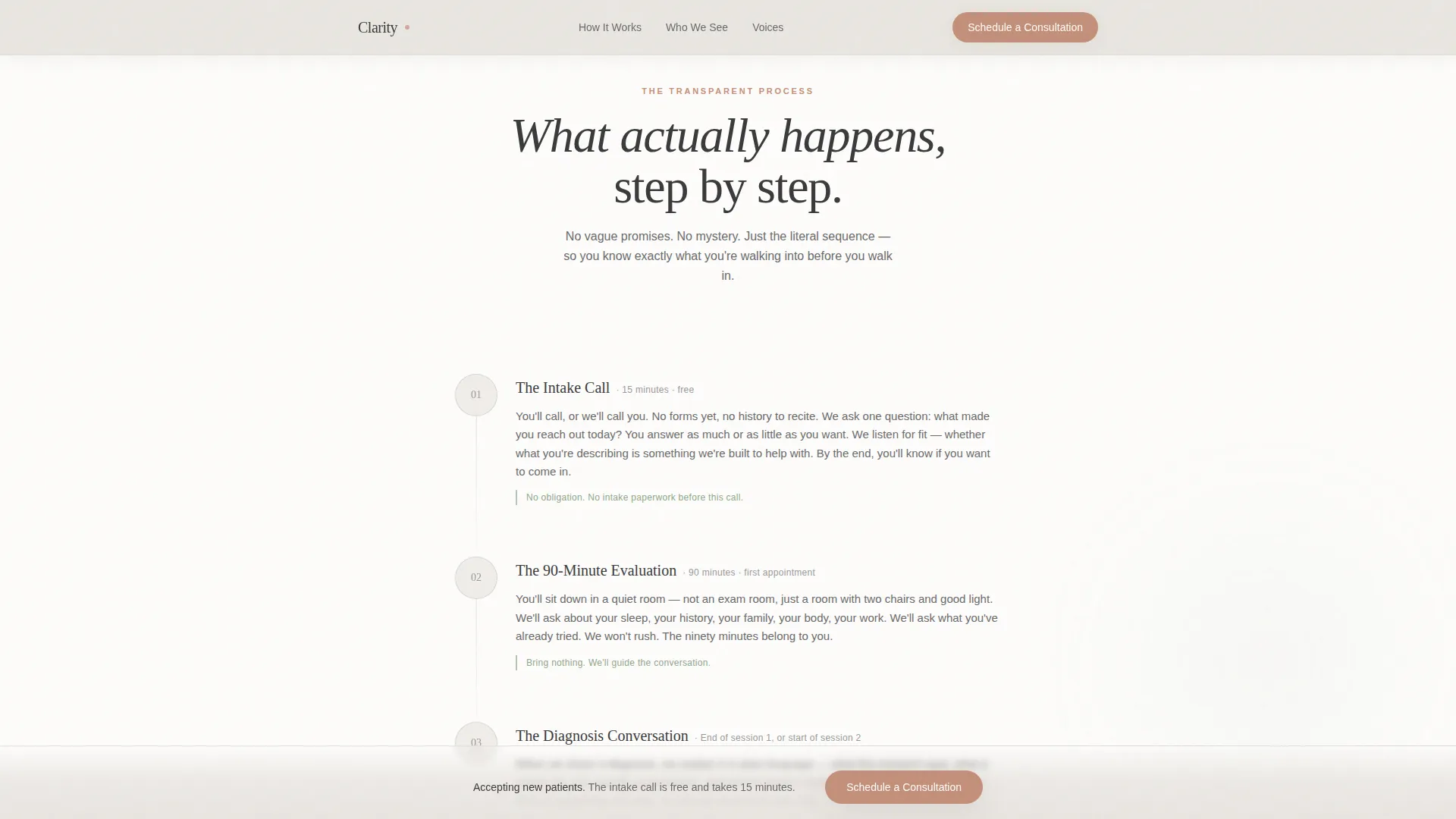 Mental Health & Psychiatry Blog Website Template