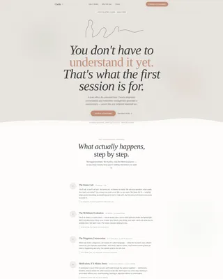 Mental Health & Psychiatry Blog Website Template