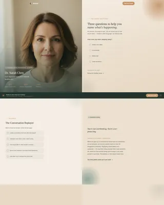 Psychologist Education Website Template