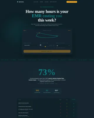 Pulmonology Medicine Cost Calculator Website Template