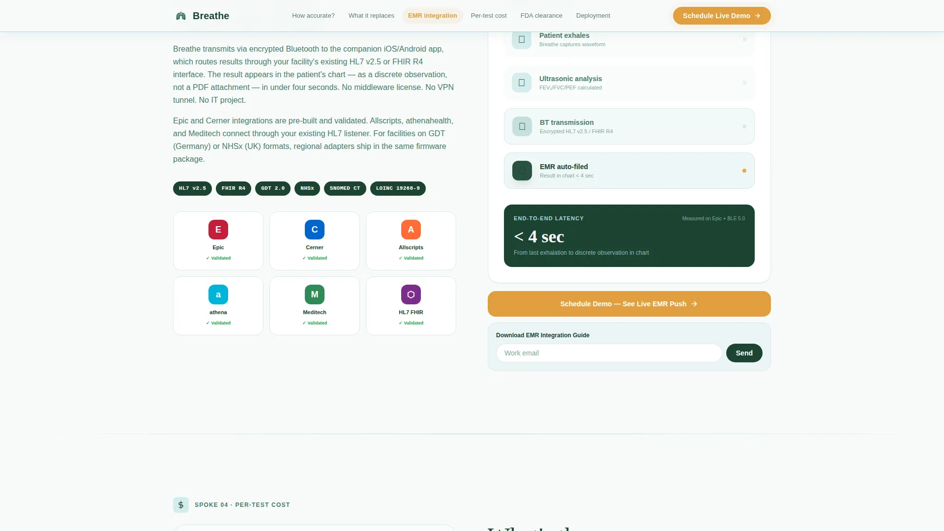 Pulmonology Medicine Booking Website Template