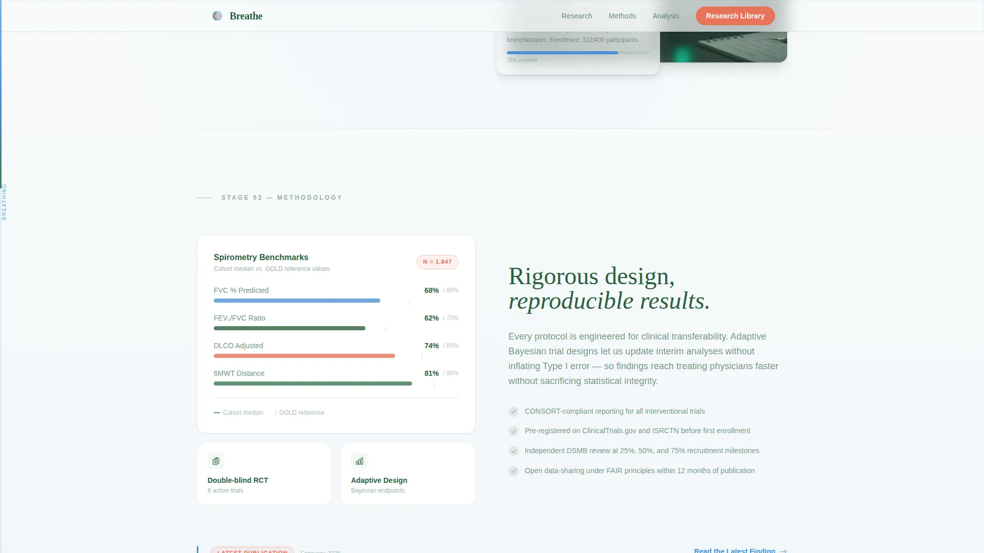 Pulmonology Medicine Specialist Professional Website Template