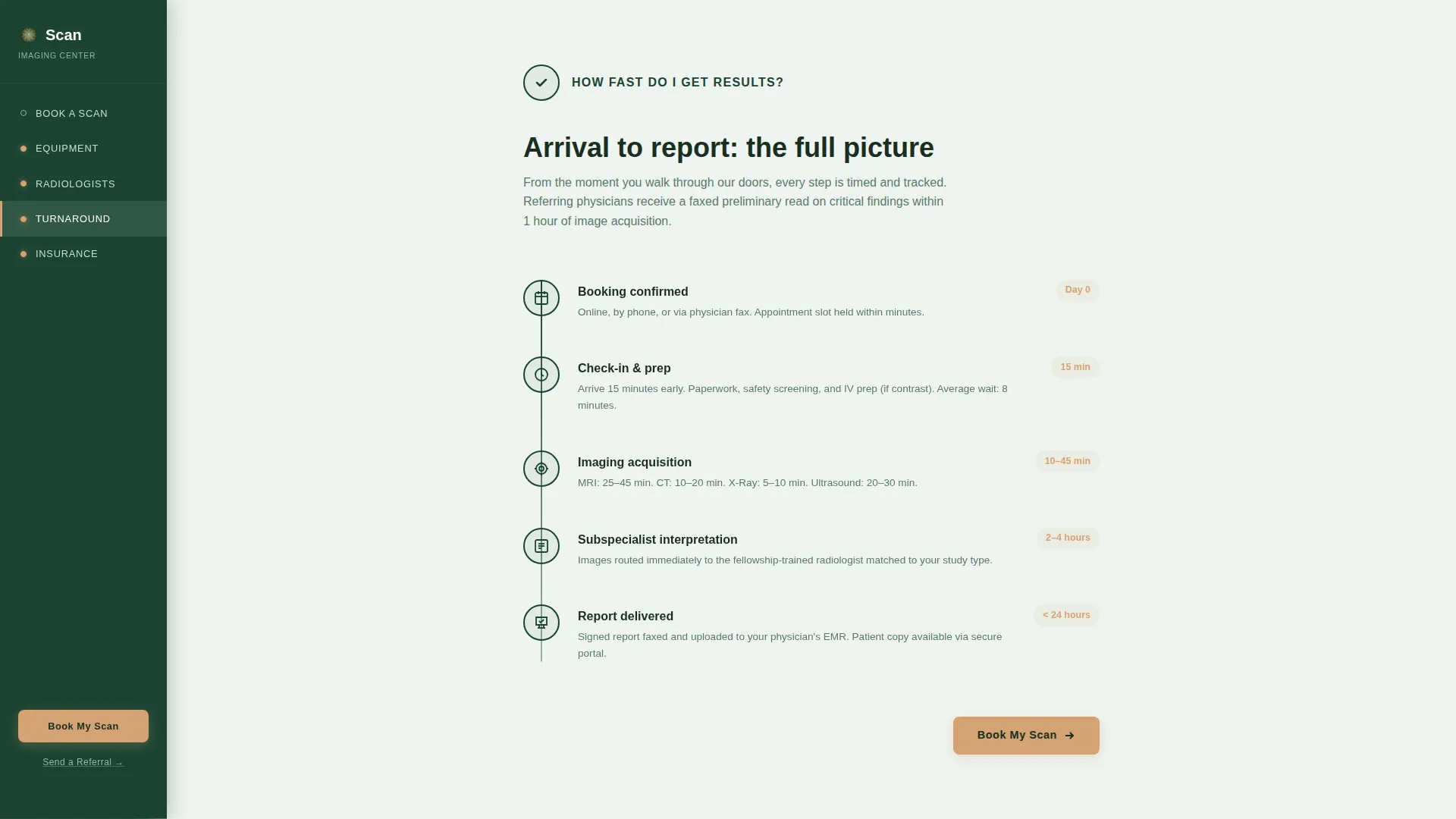 Diagnostic Lab & Imaging Booking Website Template