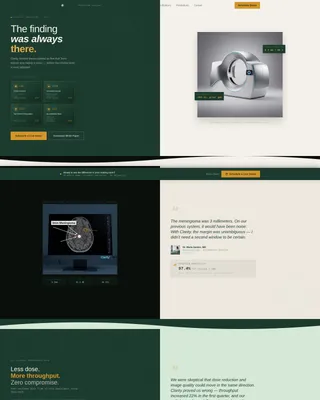 Radiology Medicine Booking Website Template