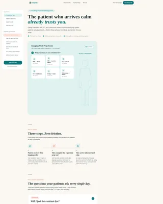 Radiology Medicine FAQ Website Template