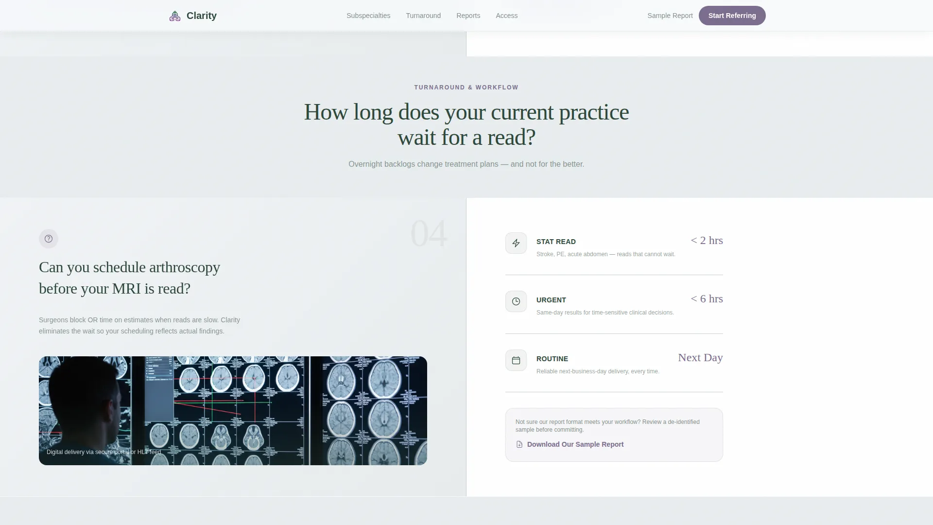 Radiology Medicine Professional Website Template