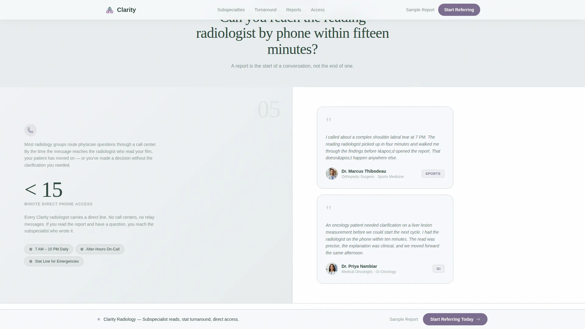 Radiology Medicine Professional Website Template