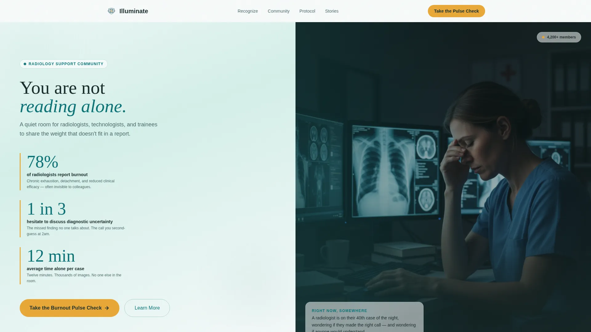 Radiology Medicine Specialist Professional Website Template