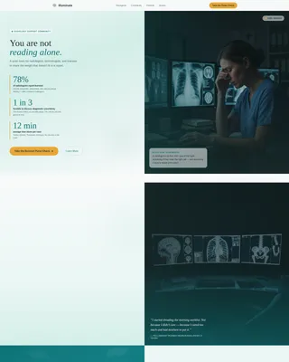 Radiology Medicine Specialist Professional Website Template