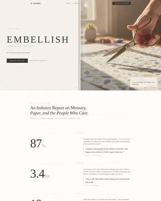 Hobby & Passion Content Booking Website Template