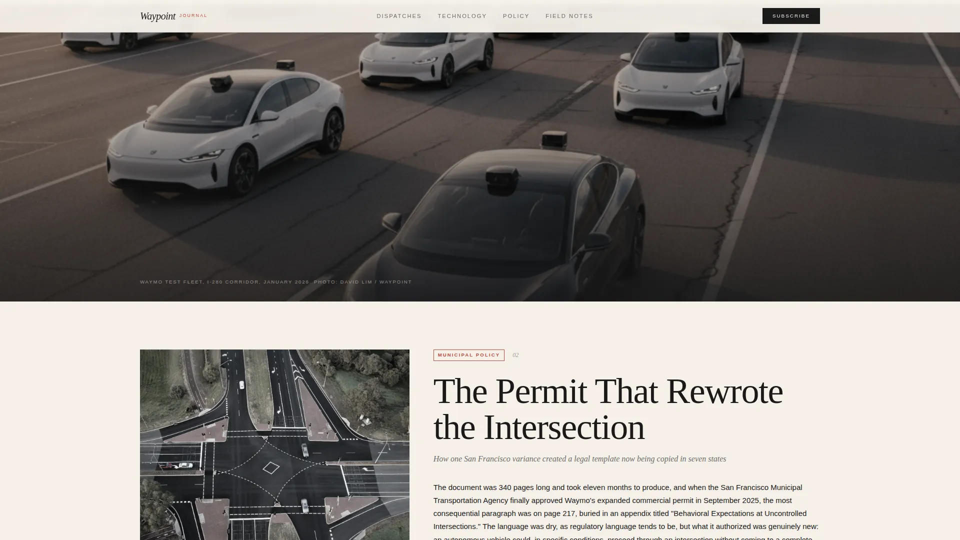Auto & Mobility Blog Portfolio & Case Study Website Template