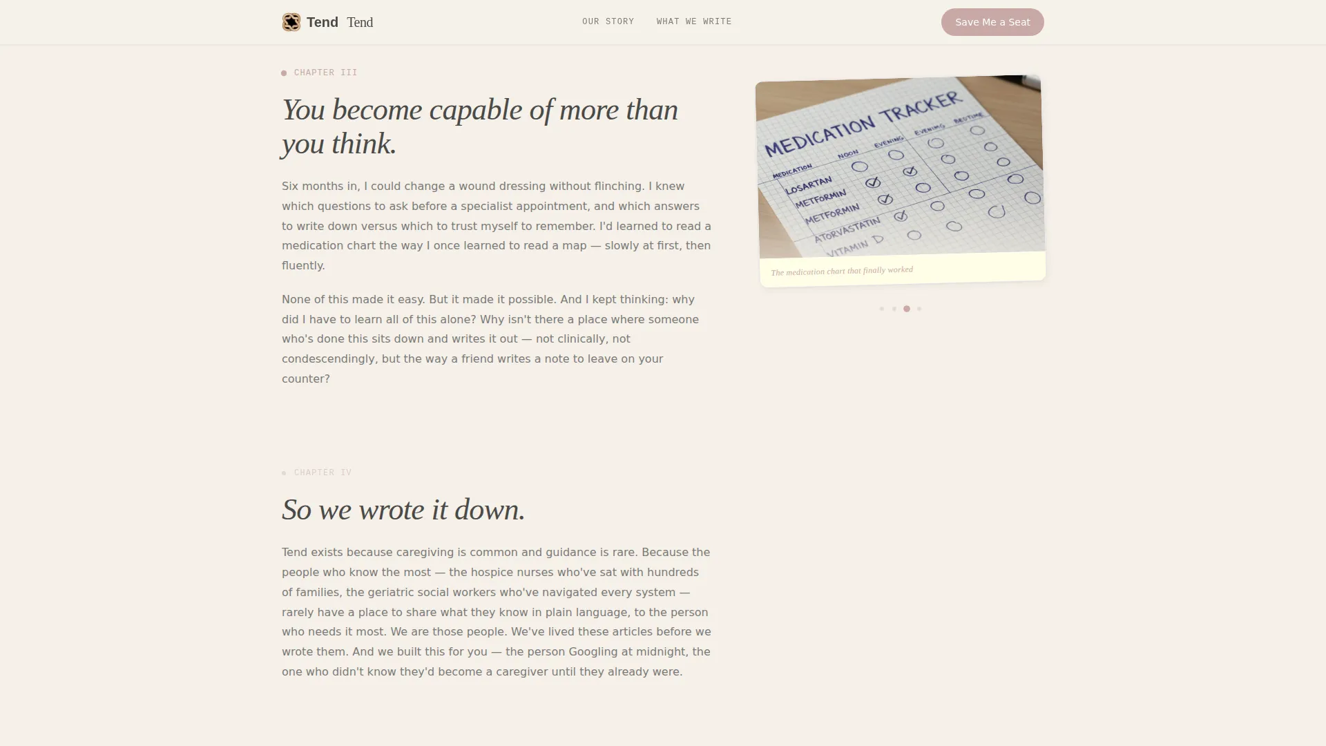 Senior Care Blog & Media Pre-Launch Website Template