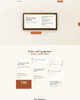 Bold Gig Economy Course Landing Page Template