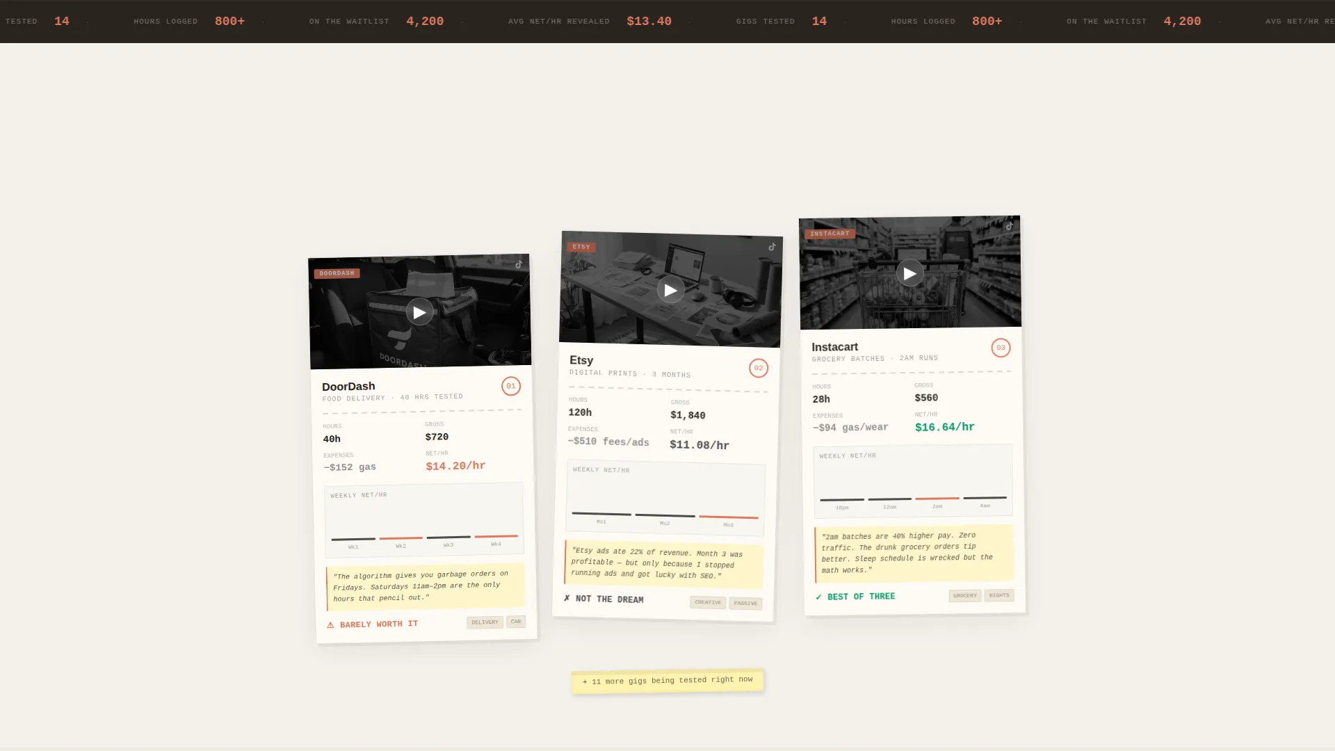 Authentic Flexible Work Landing Page Template