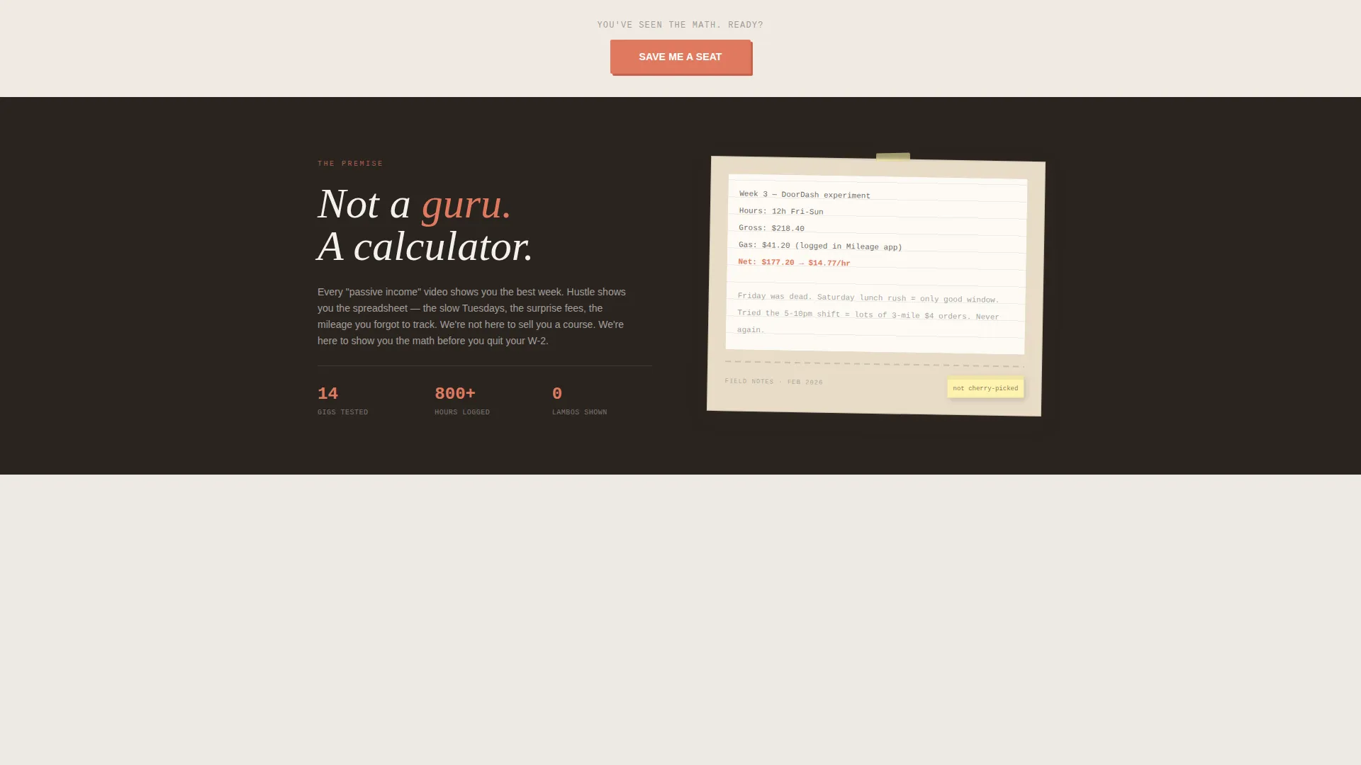 Authentic Flexible Work Landing Page Template