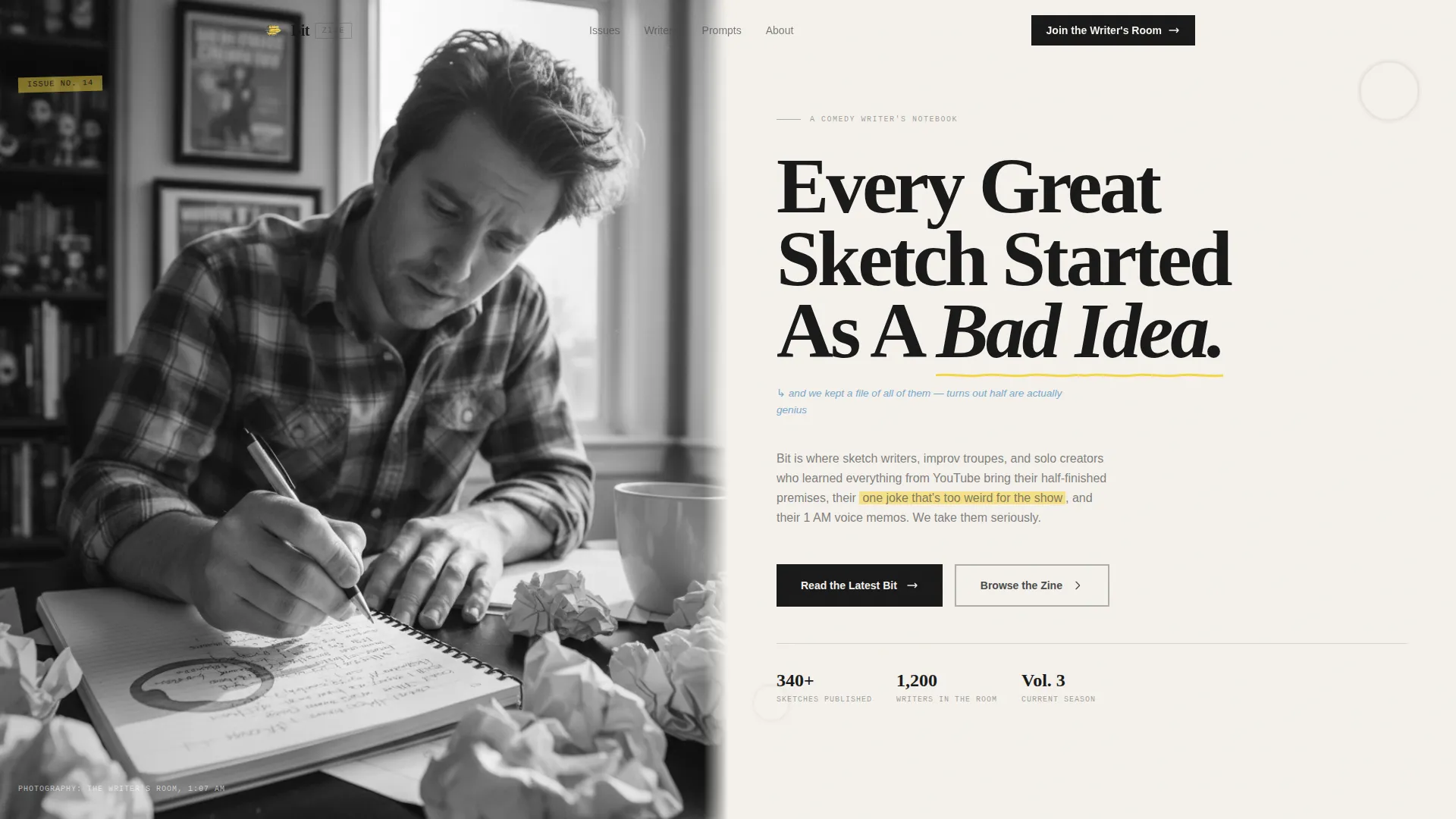 Hobby & Passion Content Portfolio & Case Study Website Template