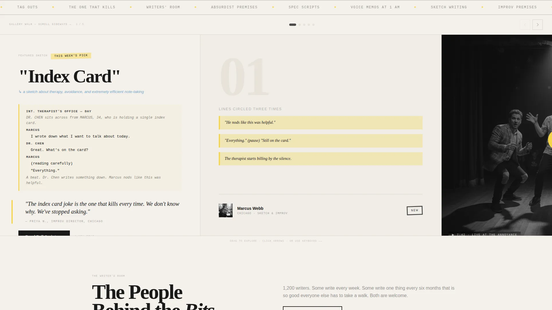 Hobby & Passion Content Portfolio & Case Study Website Template