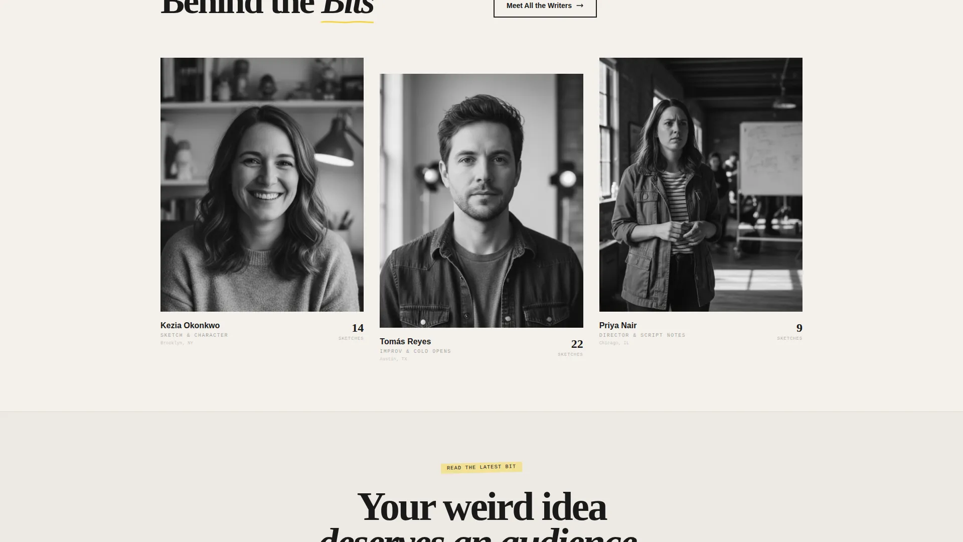 Hobby & Passion Content Portfolio & Case Study Website Template