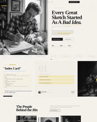 Hobby & Passion Content Portfolio & Case Study Website Template
