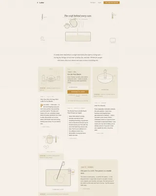 Soap Making Content Professional Website Template