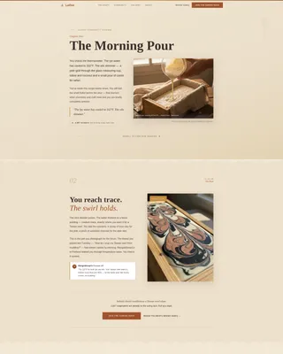 Artisan Craft Soap Landing Page Template