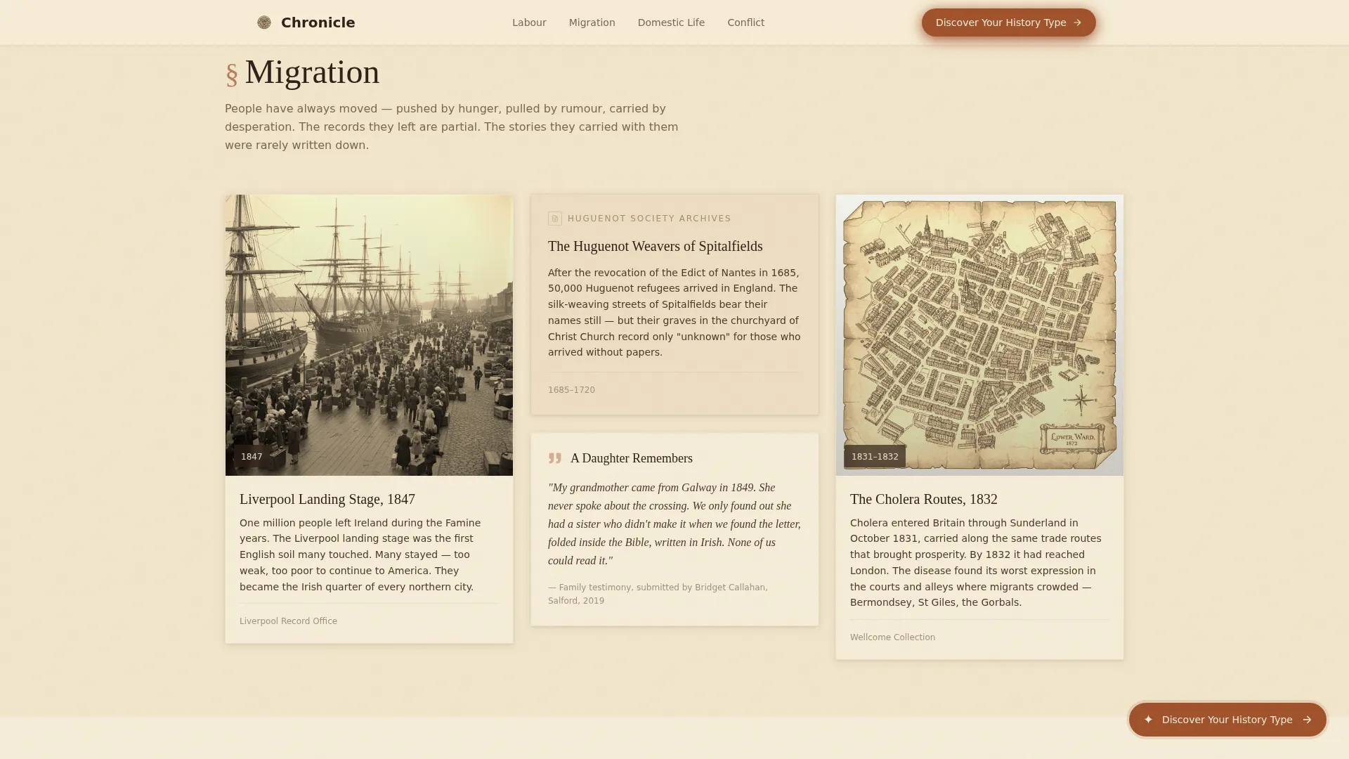 History & Culture Blog Blog Website Template