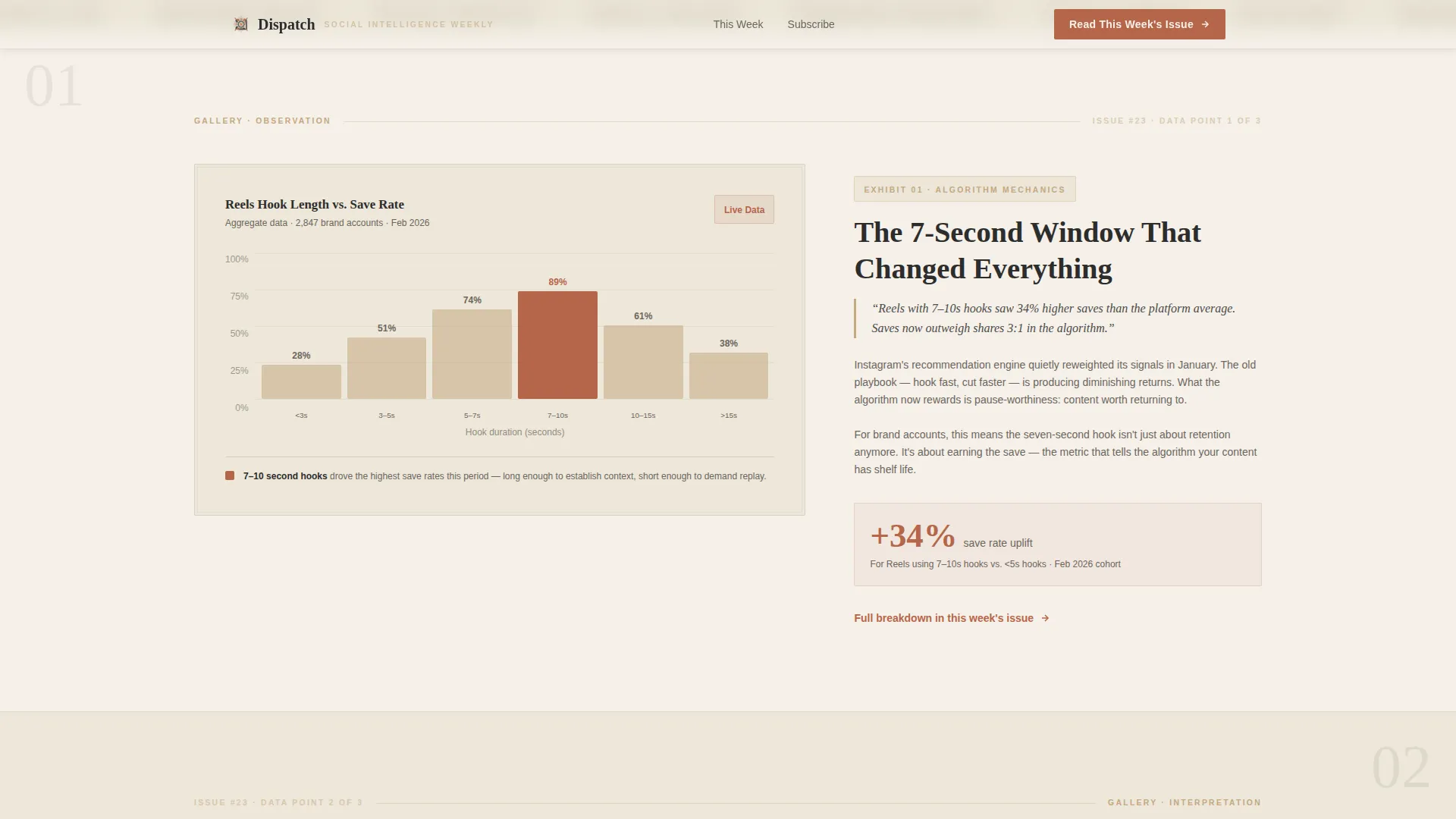 Social Media Marketing Newsletter Portfolio Website Template