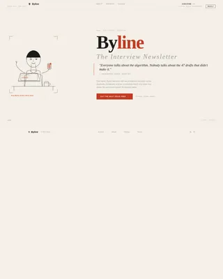 Social Media Marketing Newsletter Blog Website Template