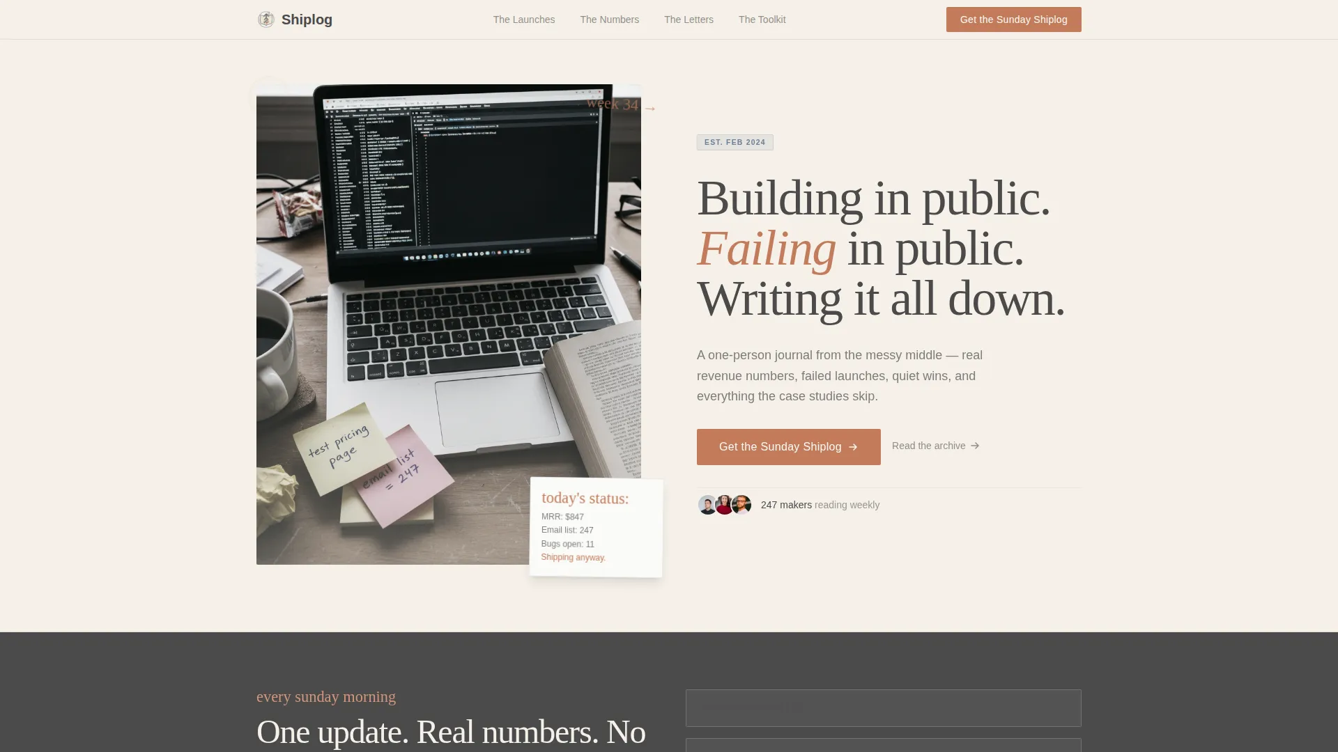 Solopreneur & Indie Maker Content Blog Website Template
