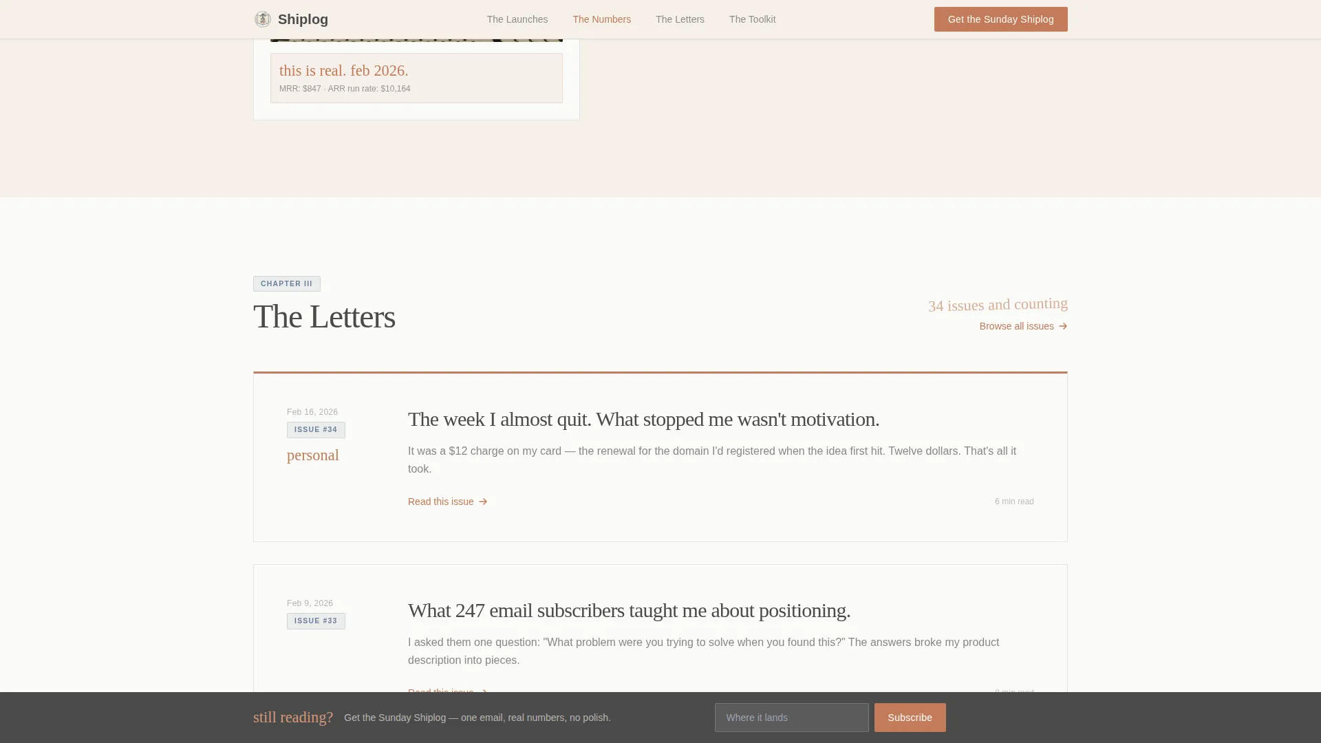Solopreneur & Indie Maker Content Blog Website Template