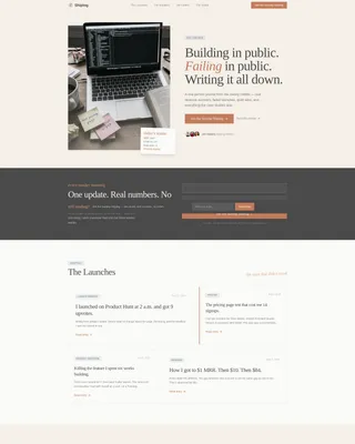 Solopreneur & Indie Maker Content Blog Website Template