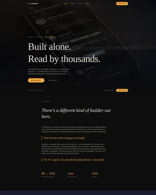 Solopreneur & Indie Maker Content Pre-Launch Website Template