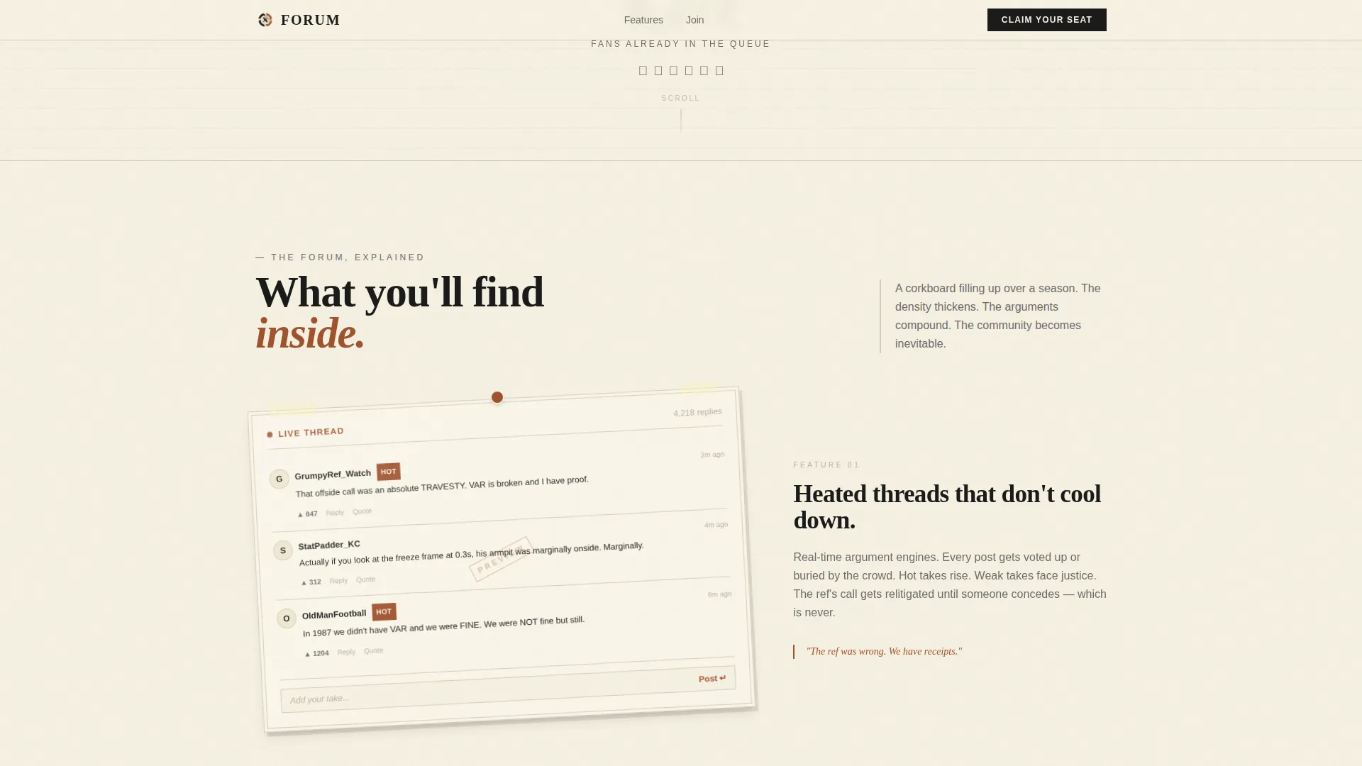 Sports Blog & Media Pre-Launch Website Template