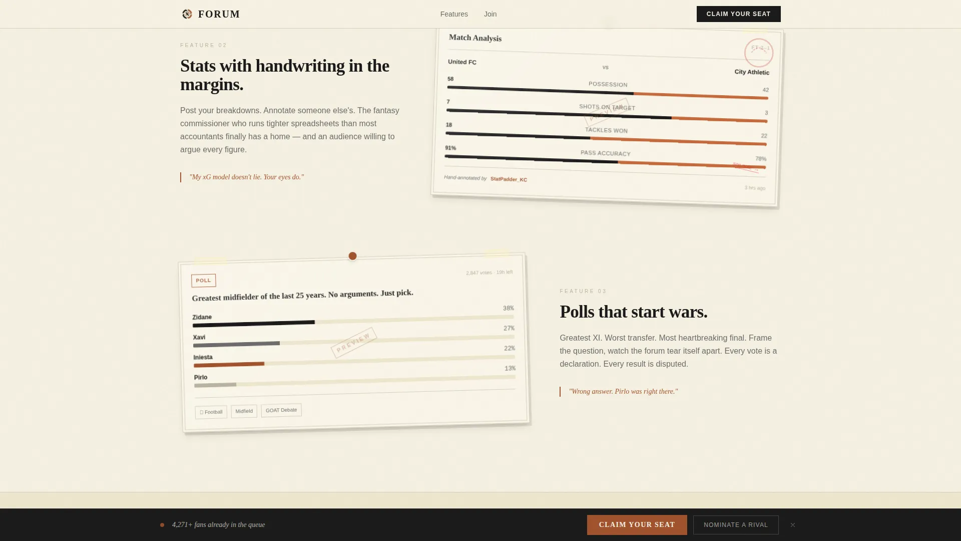 Sports Blog & Media Pre-Launch Website Template