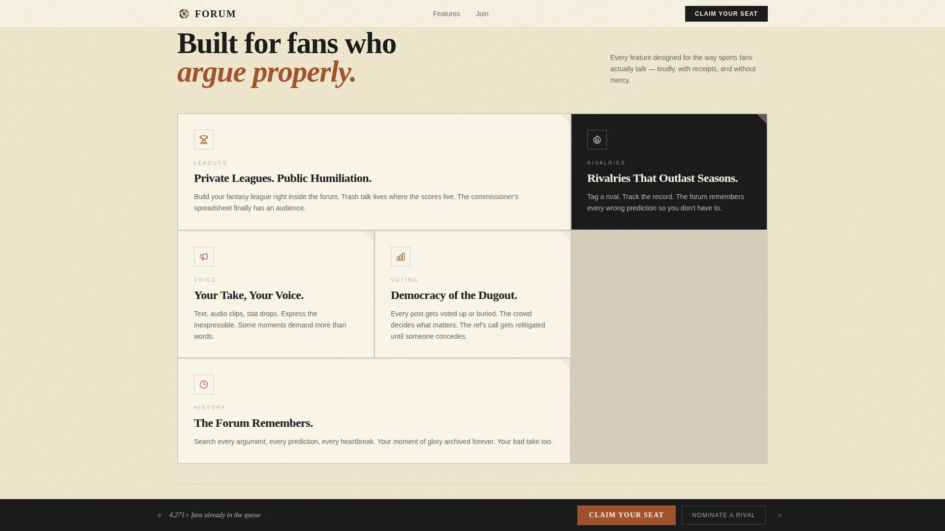 Sports Blog & Media Pre-Launch Website Template