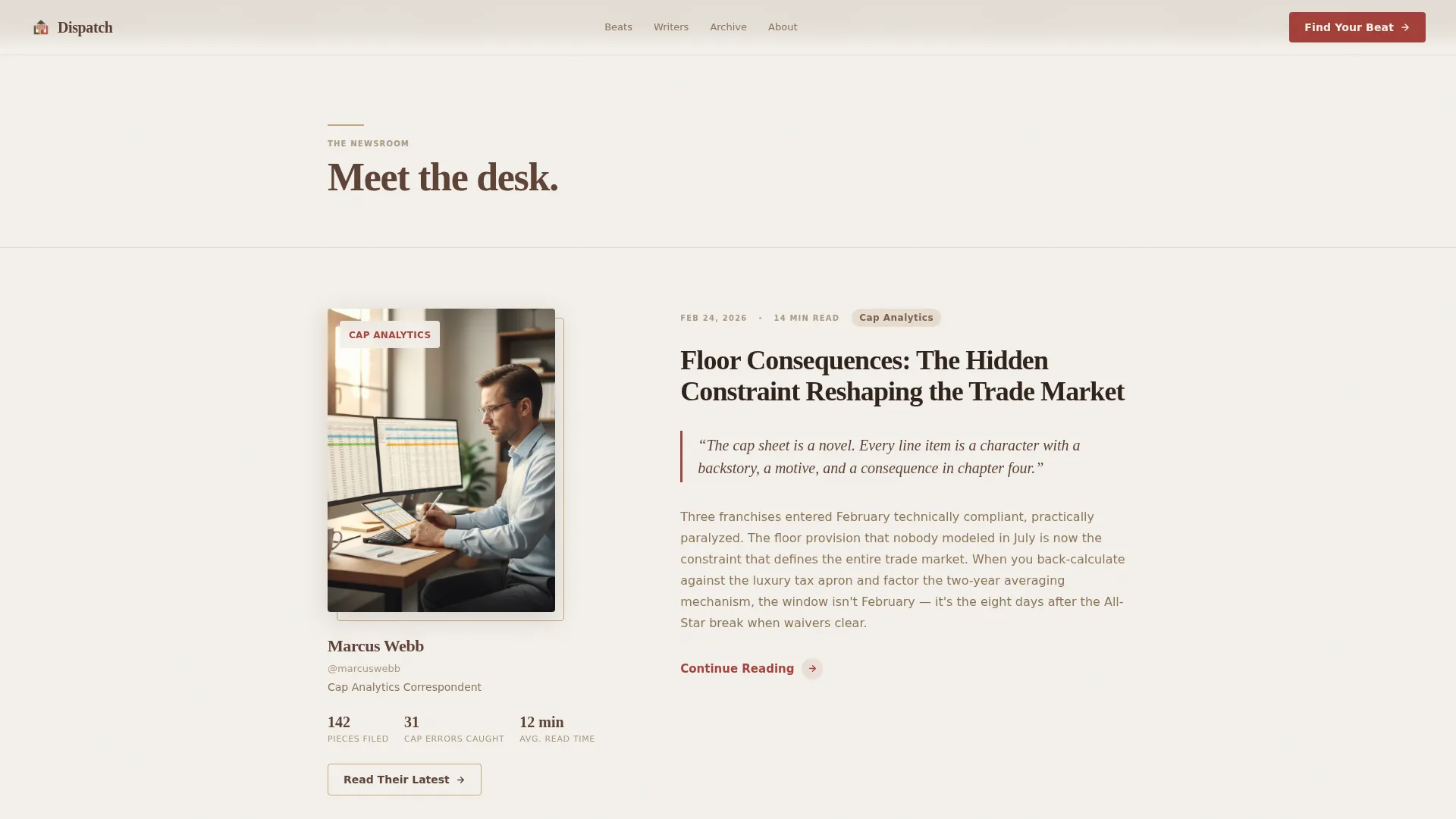 Sports Blog & Media Blog Website Template