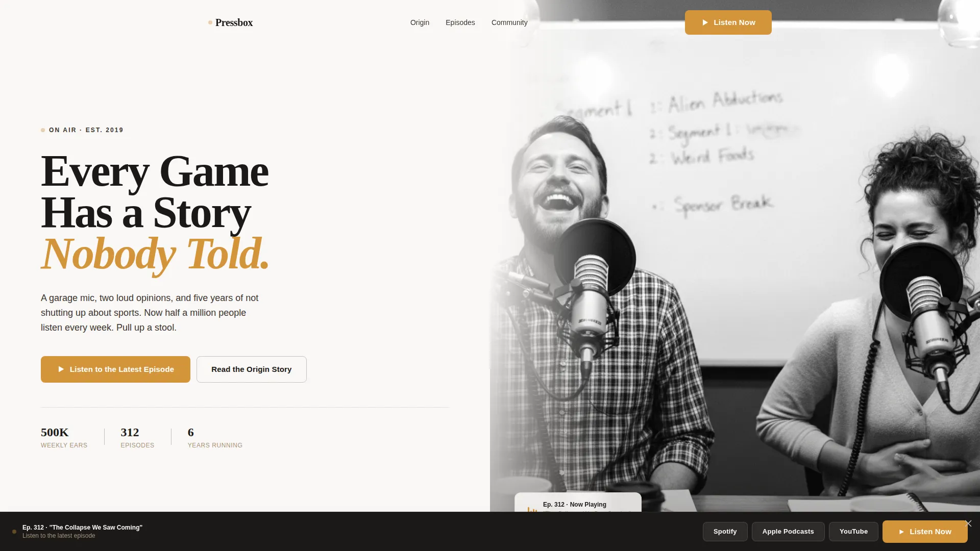 Sports Blog & Media Advanced Blog Website Template
