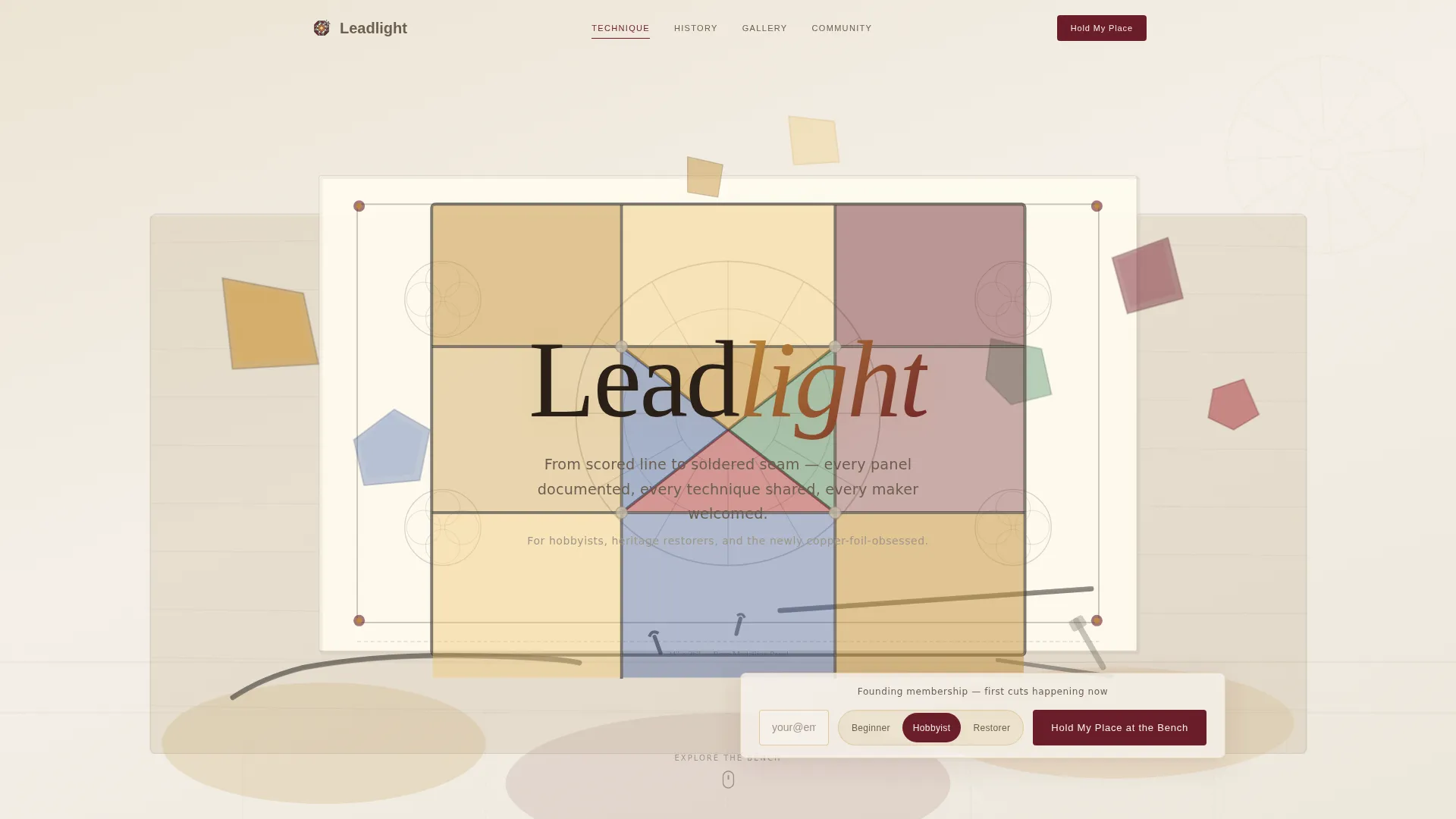 Hobby & Passion Content Certified Pre-Launch Website Template