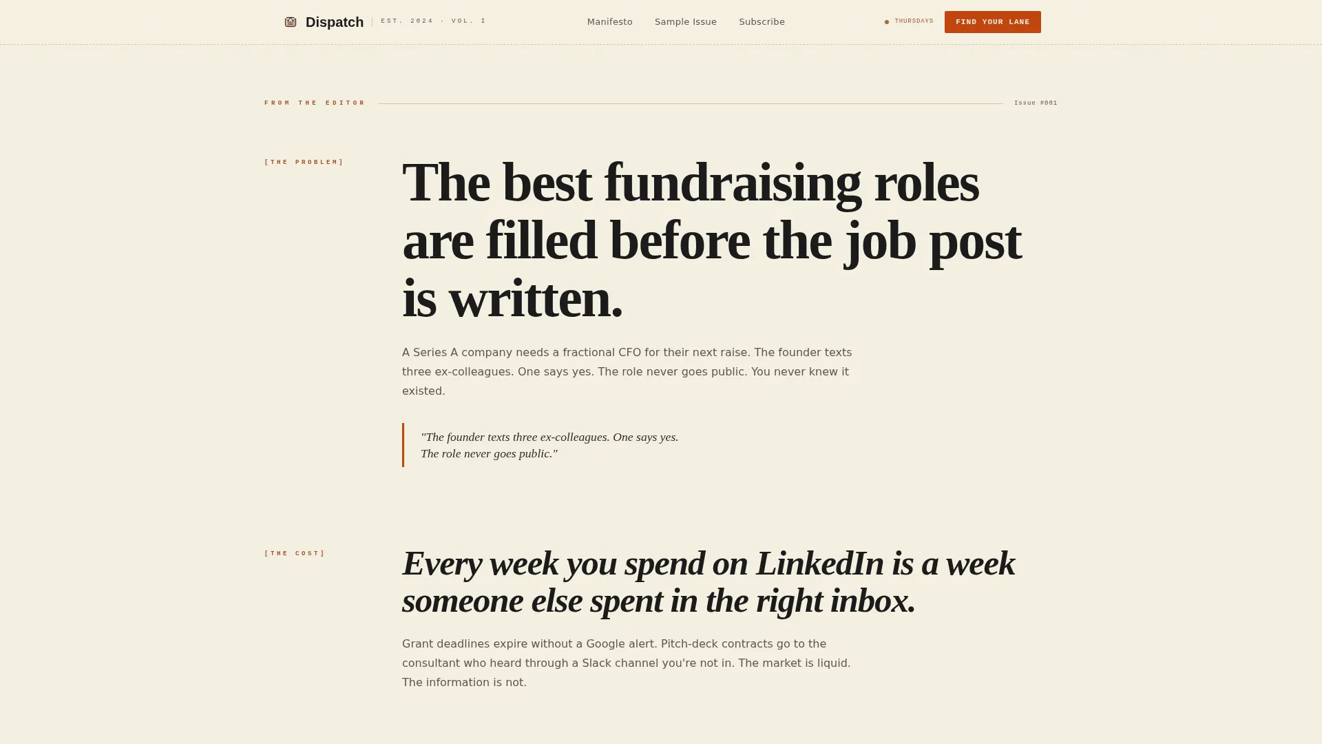 Startup Fundraising Newsletter Complete Blog Website Template