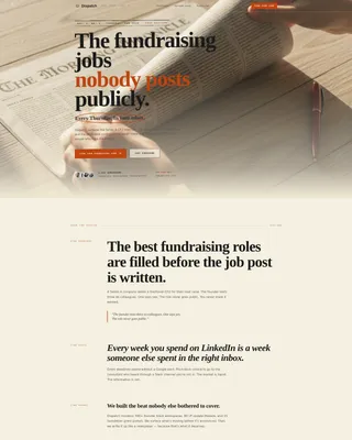 Startup Fundraising Newsletter Complete Blog Website Template