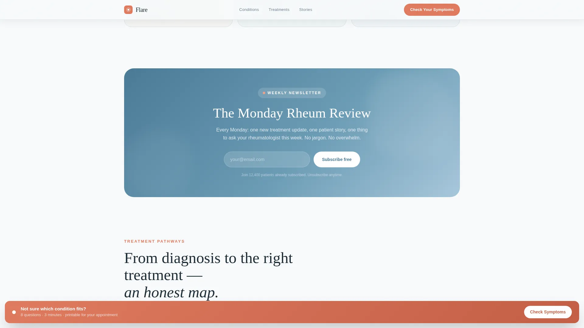 Rheumatologist Professional Website Template