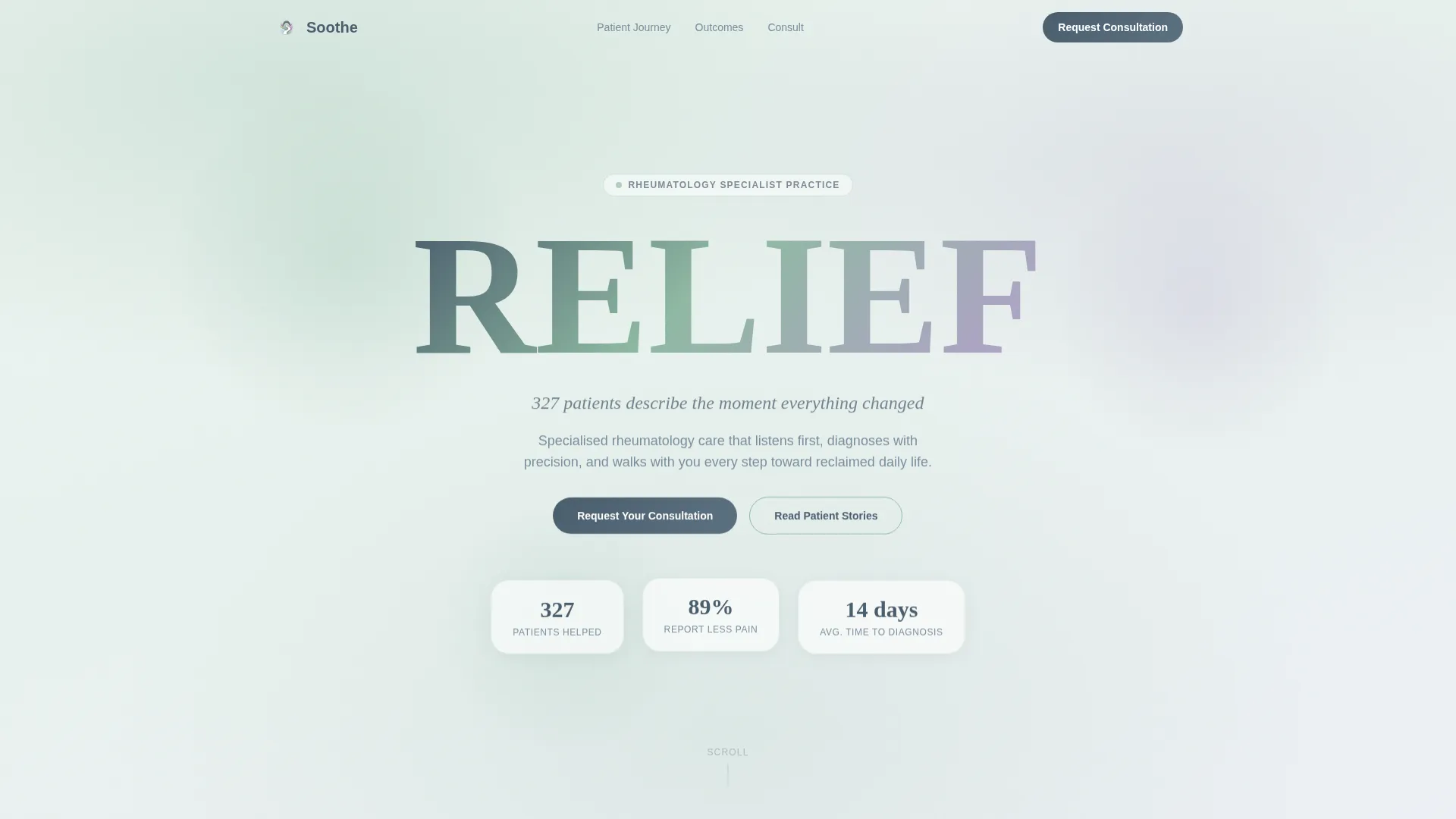 Rheumatologist Complete Booking Website Template