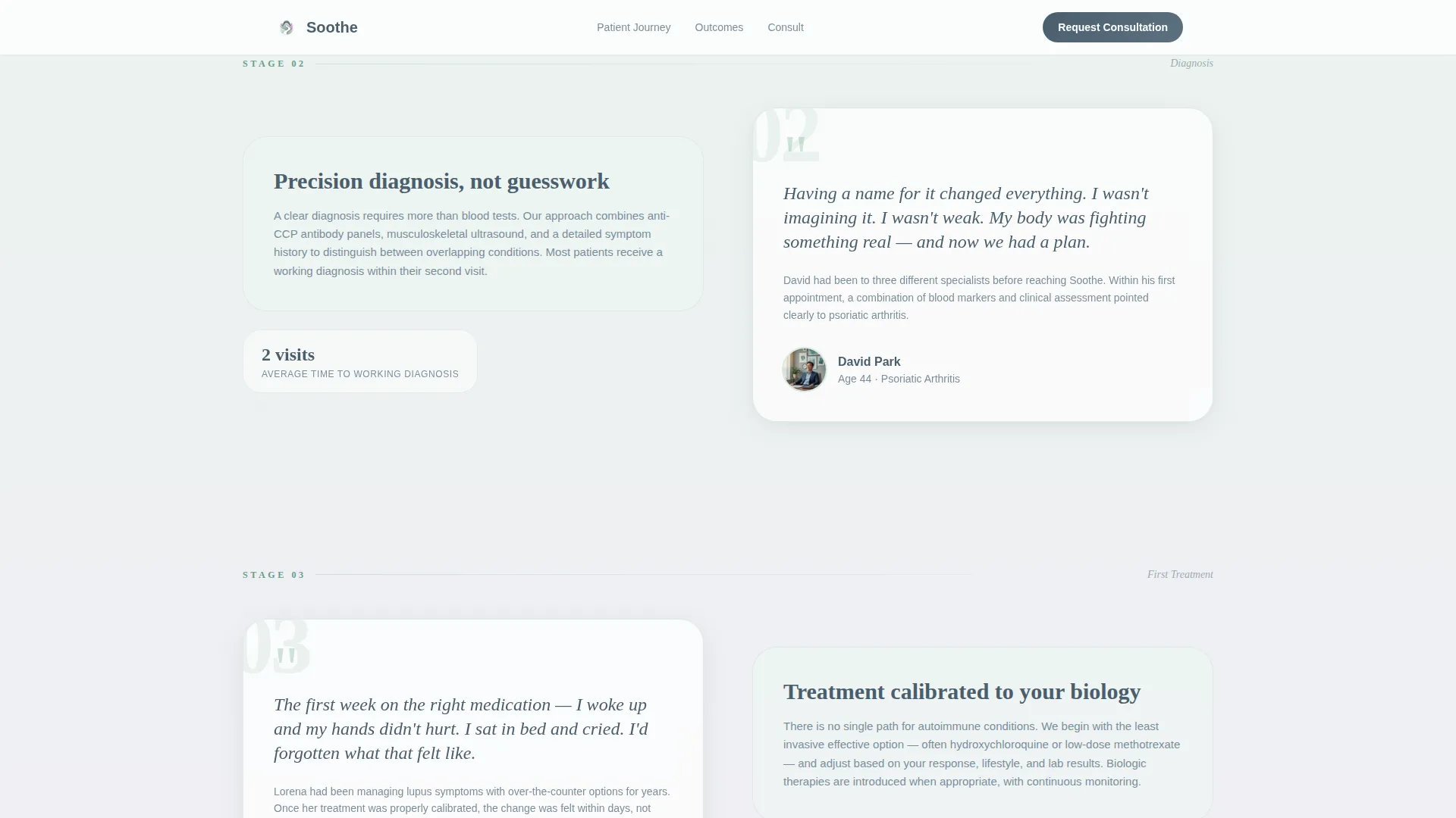 Rheumatologist Complete Booking Website Template
