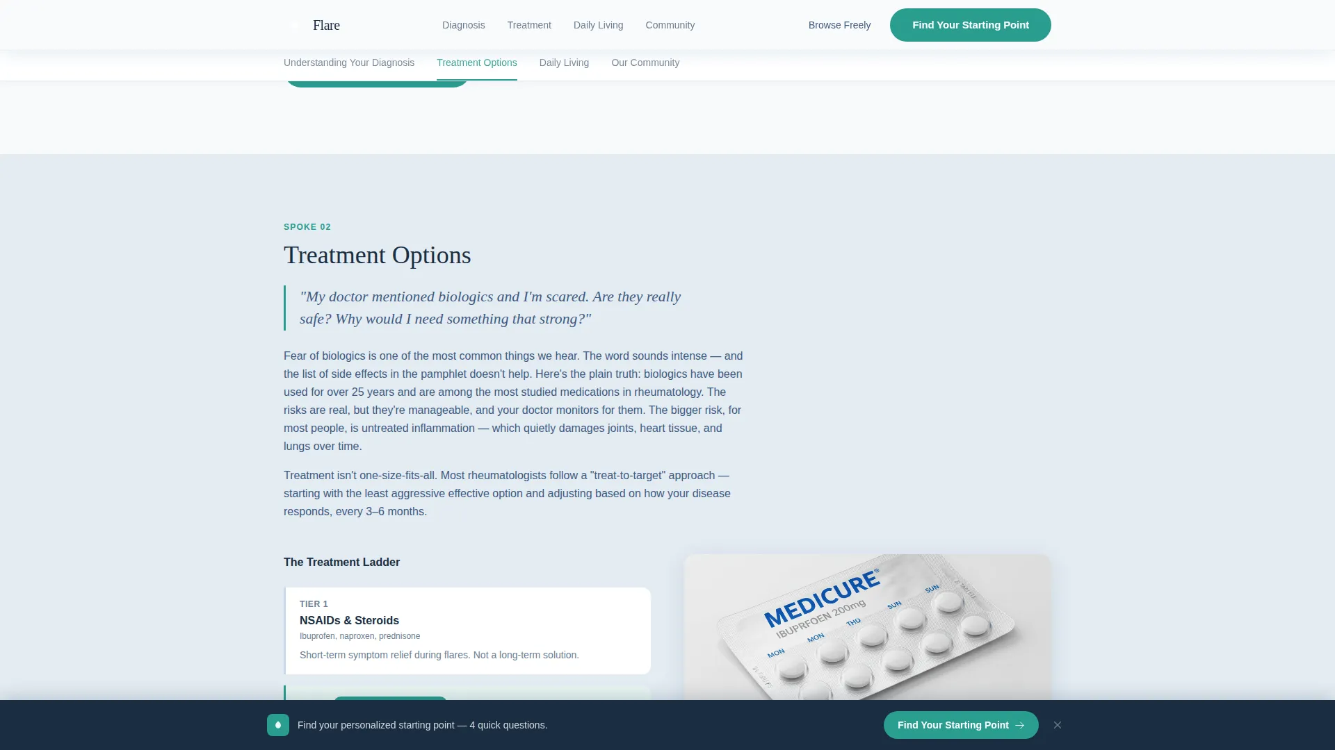 Rheumatology Medicine Professional Website Template