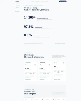 Hospital & Health System Professional Website Template