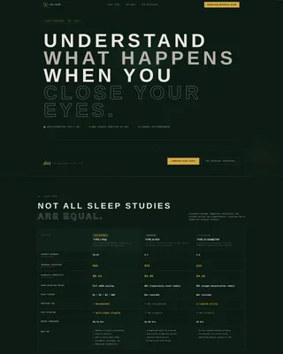Sleep Medicine & Clinic Comparison Website Template