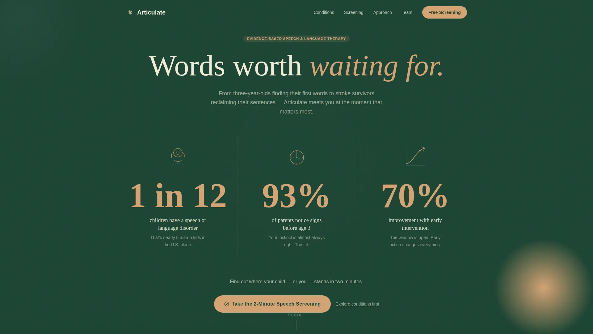 Speech Pathologist Booking Website Template