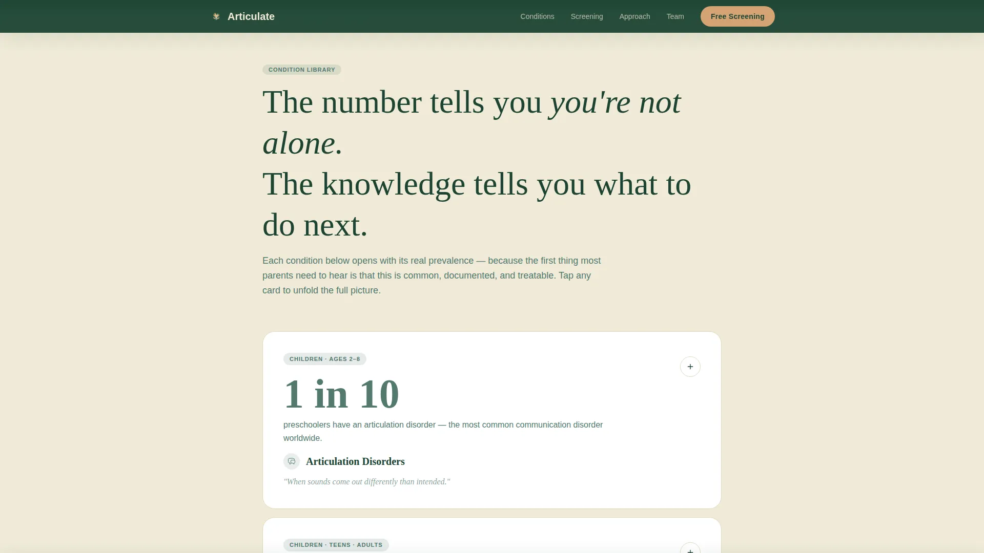 Speech Pathologist Booking Website Template