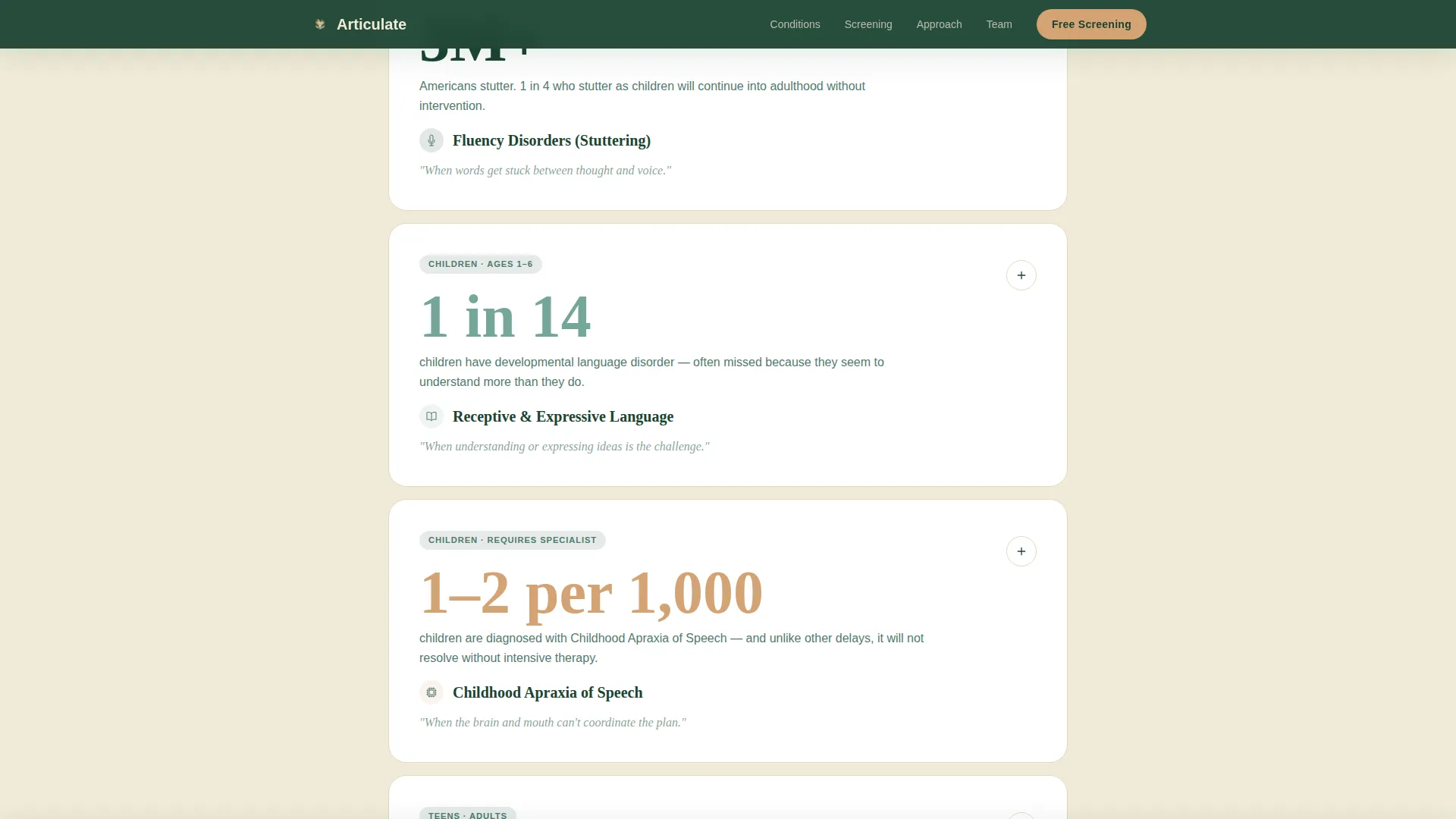 Speech Pathologist Booking Website Template