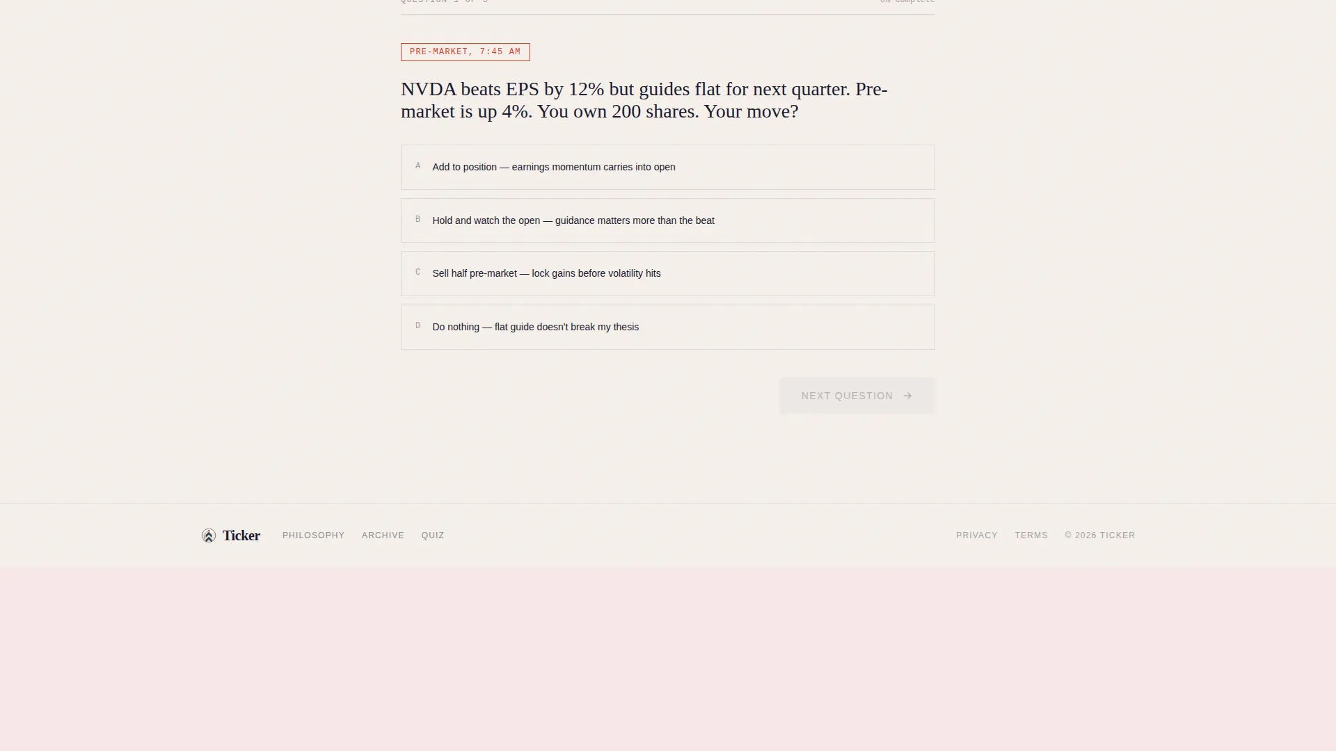 Stock Market & Trading Newsletter Blog Website Template